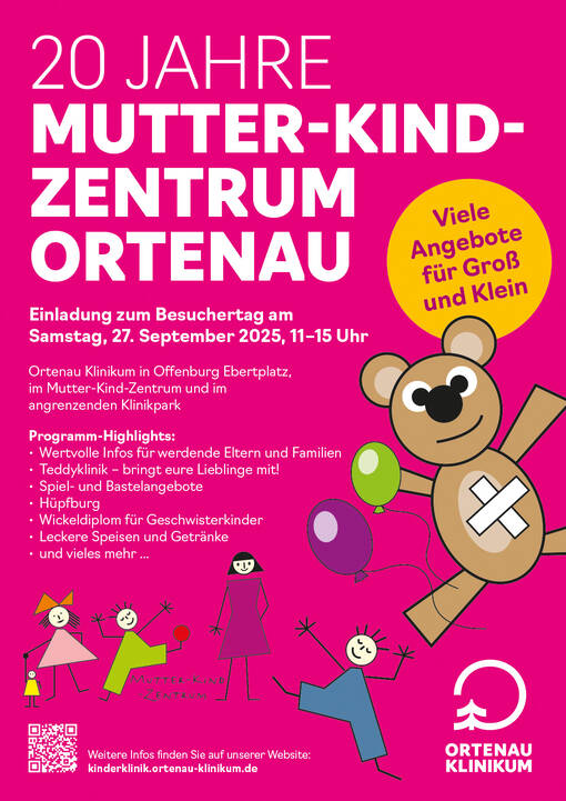 Plakat: Besuchertag Mutter-Kind-Zentrum
