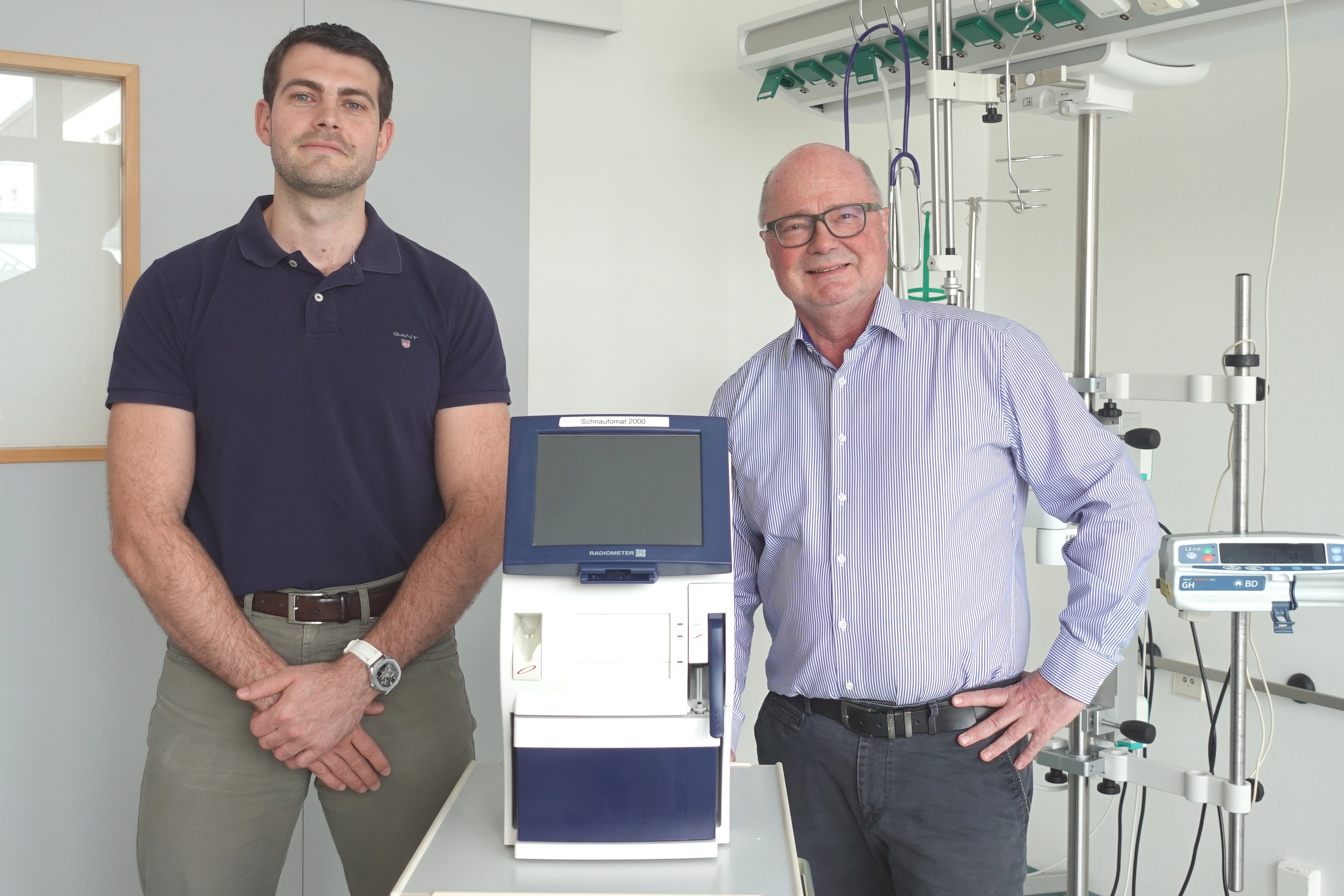 Spende des Laborgerätes